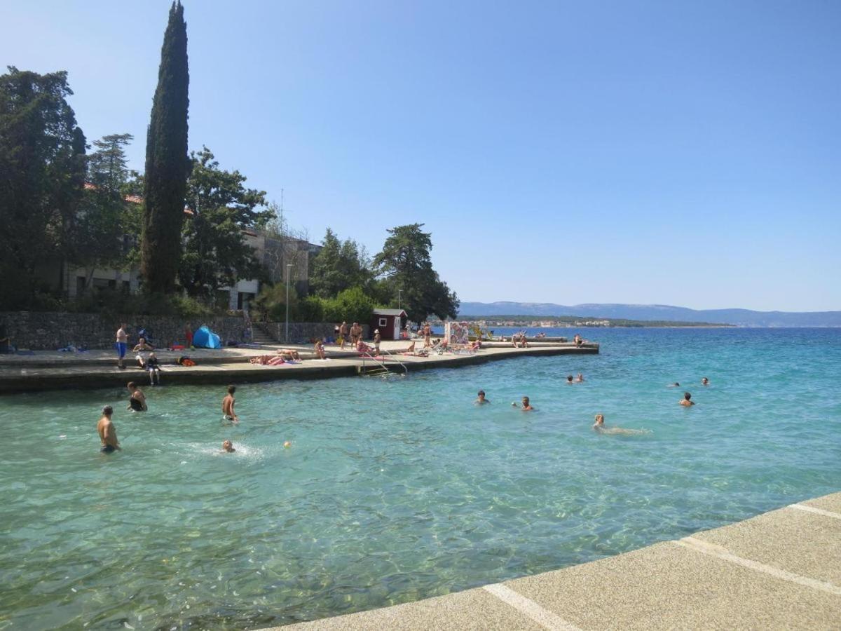 Apartman Kovac Malinska Bagian luar foto